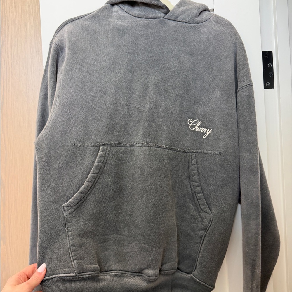 Cherry LA Gray Hoodie